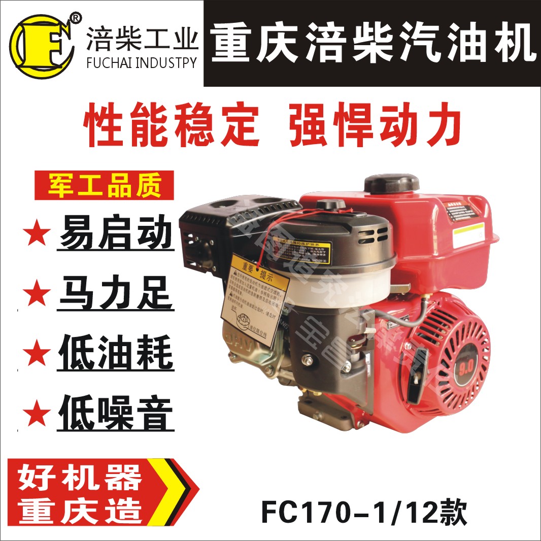 重庆涪柴FC170/170F/FC212CC/汽油机/发动机/动力/机器-图0