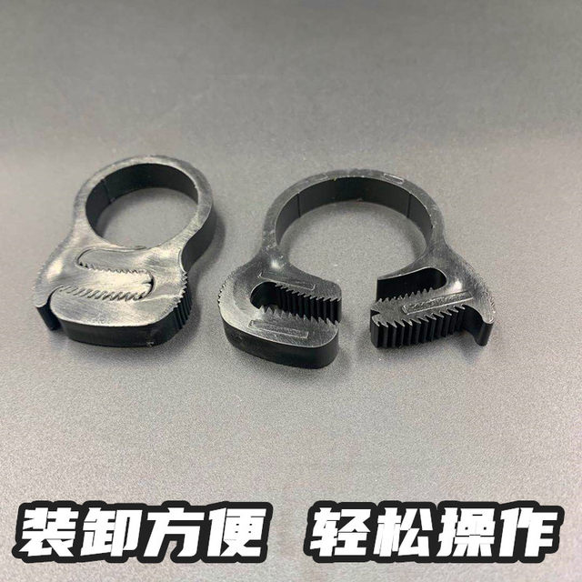Black clamp hand-pinch powerful clamp