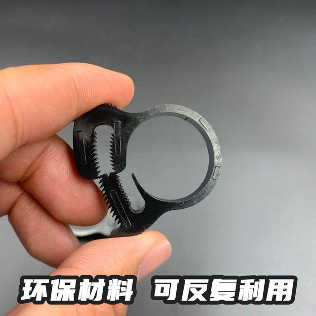 Black clamp hand-pinch powerful clamp