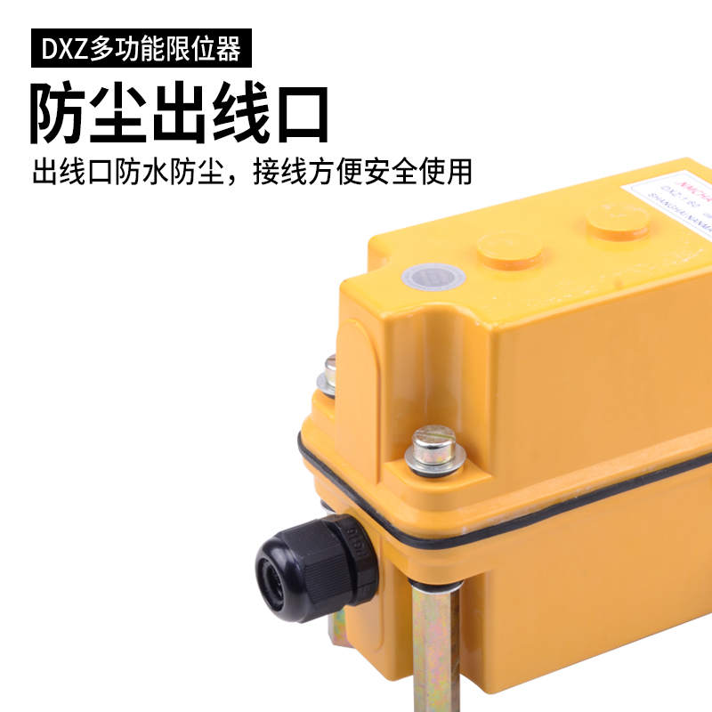 DXZ多功能限位器1:17/46/60/78/210/274/660行程开关起升高度限位 - 图0