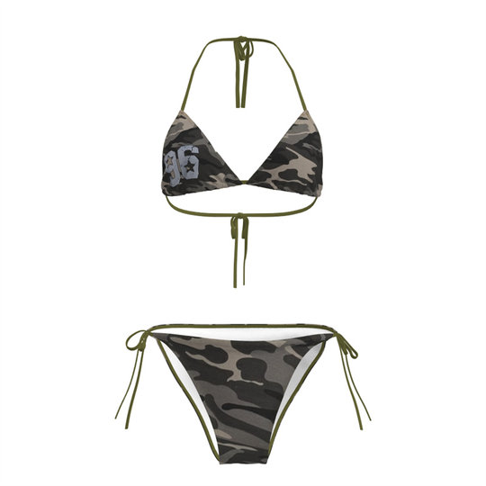 Women's 2025 new sexy bikini swimsuit set