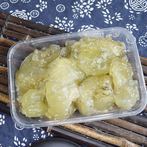 精品宁波东海舟山墨鱼蛋500g纯膏新鲜日期乌贼蛋目鱼蛋膏舟山海鲜 - 图2