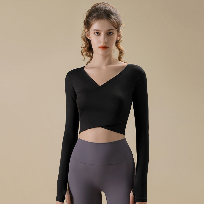 瑜伽服上衣女秋冬健身衣修身显瘦运动普拉提2023新款长袖孕妇大码,淘宝优惠券,粉丝福利购,淘宝优惠卷