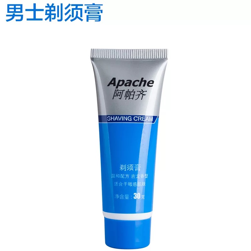 浩东居家日用阿帕齐剃须泡沫手动刮胡泡沫剃须膏剃胡泡沫剃须啫喱12支装360克2