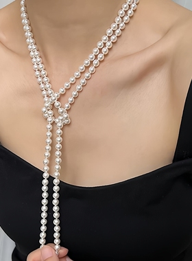 120CM强光正圆施家珍珠项链