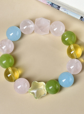 网红新款天然多宝水晶糖