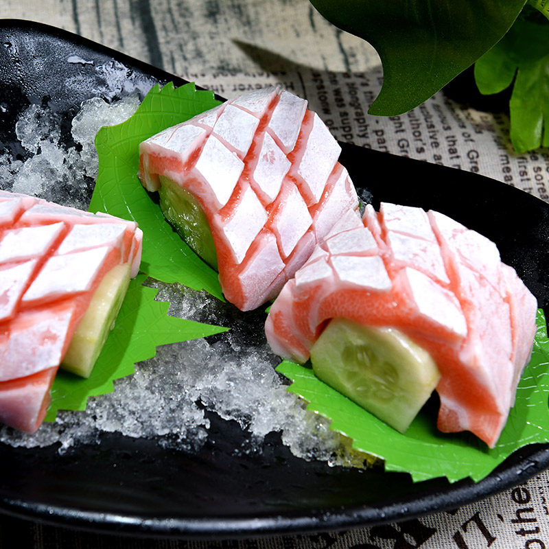 当天现切冰鲜250g新鲜寿司三文鱼腩 怡鲜来三文鱼