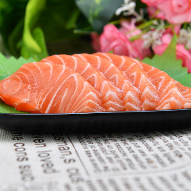 现切现发冰鲜挪威三文鱼中段生鱼片 怡鲜来三文鱼