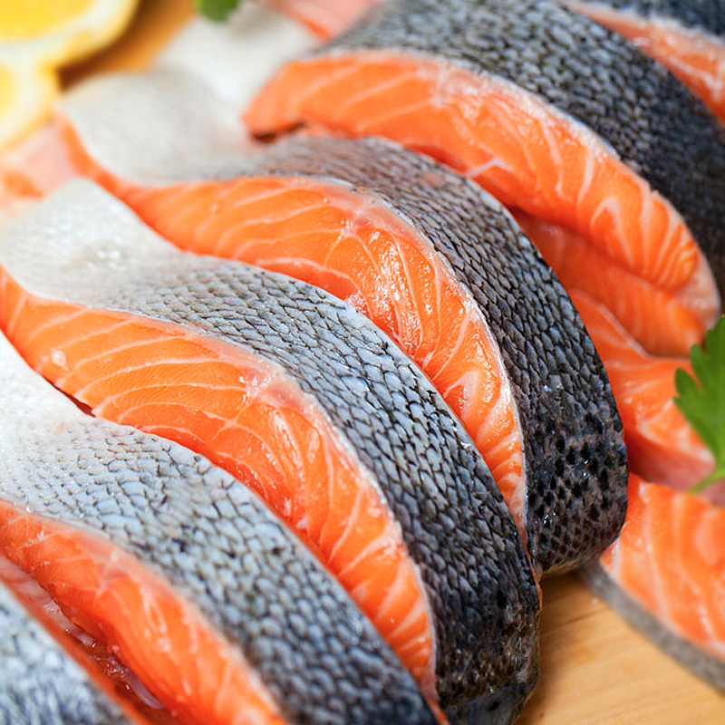 怡鲜来旗舰店【怡鲜来_智利进口三文鱼整条13斤】非刺身生鱼片冷冻 三文鱼中段2