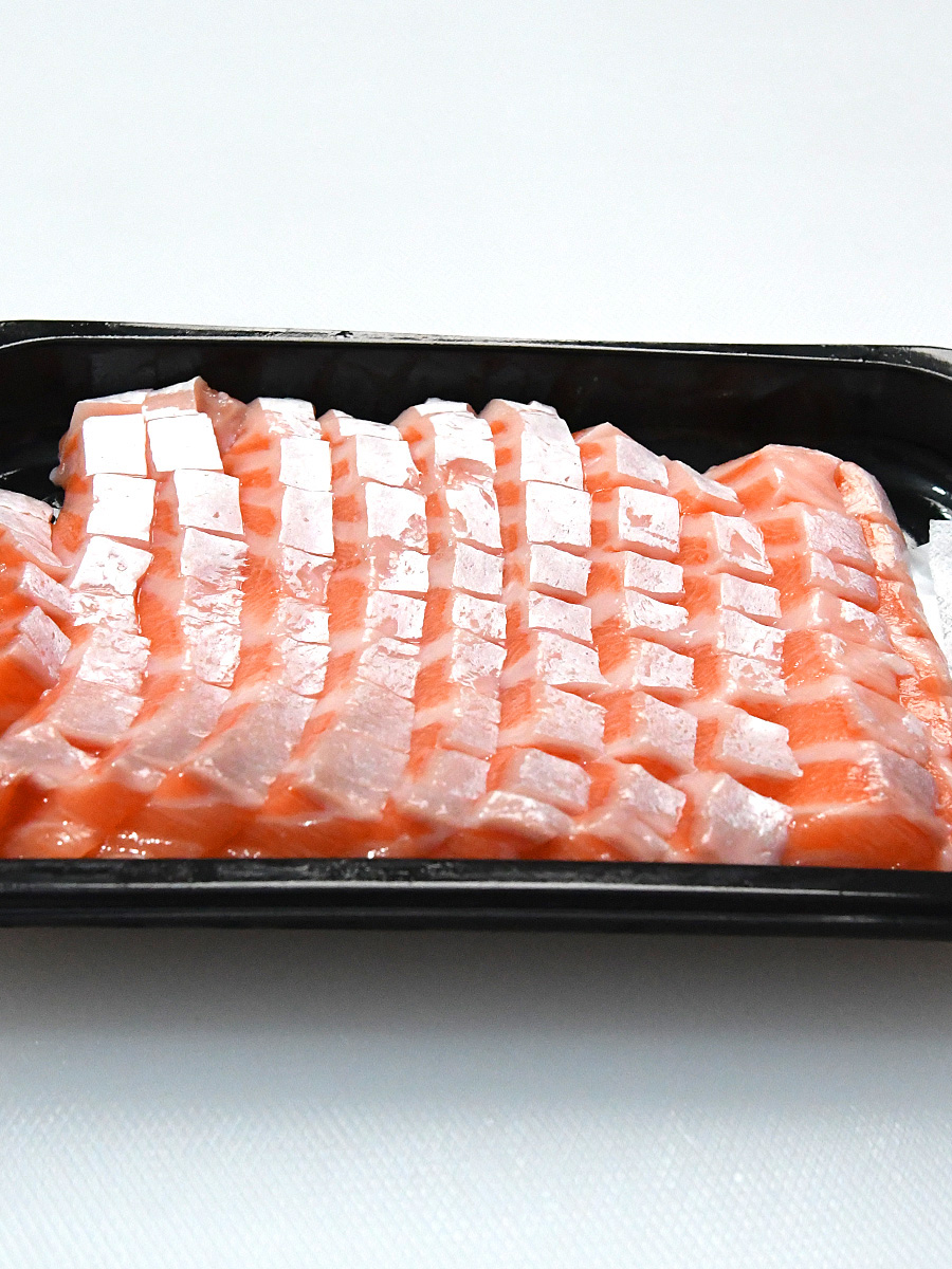 当天现切冰鲜三文鱼腩400g生鱼片 怡鲜来三文鱼