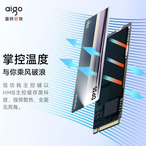 爱国者m2固态硬盘1t 512g 256g nvme M.2台式机电脑笔记本SSD 1tb - 图0
