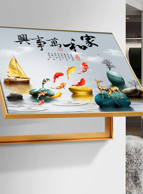 电表箱装饰画2025新款遮挡电表画