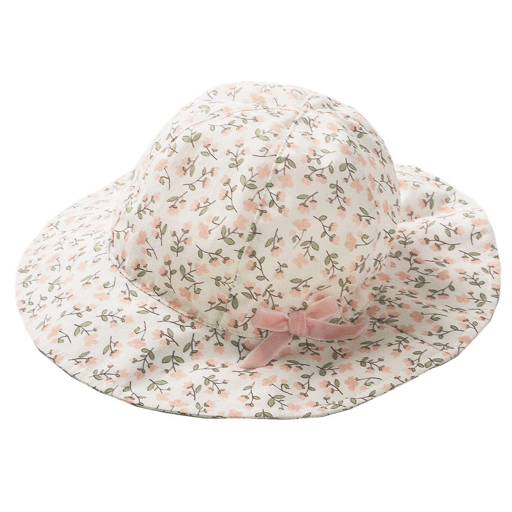 宝宝帽子可爱洋气春秋款防晒遮阳透气儿童渔夫帽女孩沙滩帽太阳帽,淘宝优惠券,粉丝福利购,淘宝优惠卷