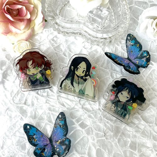 【幕醒森林】大理寺日志 一枝花崔倍王七 挂件钥匙扣徽章吧唧立牌 - 图1