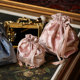 Ins Travel Dust-proof Pocket Drawstring Storage Bag Velvet Lingerie Custom Bag Small Cloth Bag Portable Makeup Bag