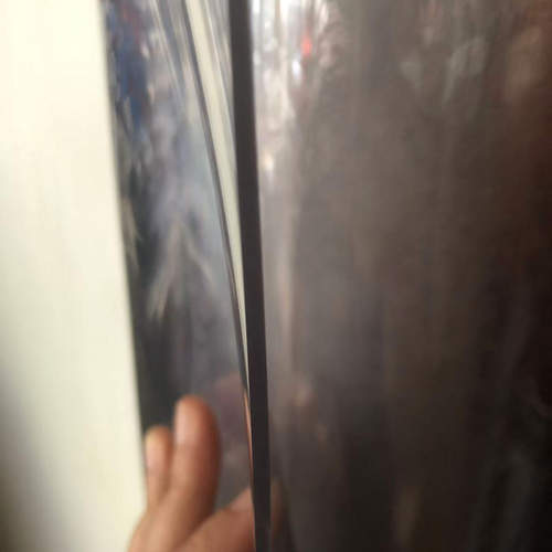 水晶板2/10/15米透明批发整卷pvc加厚软玻璃桌布塑料门帘挡风防尘 - 图3