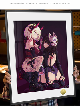 莉可丽丝少女特工二人组锦木千束井上泷奈周边装饰画