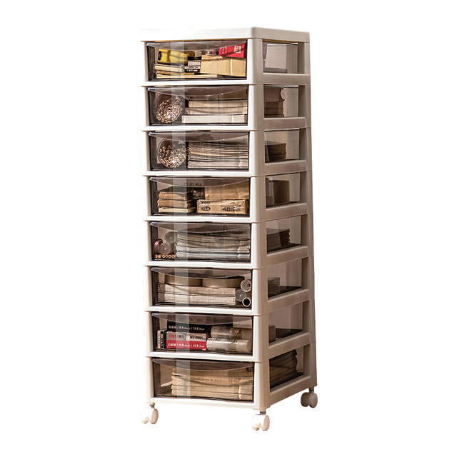 Xingyou drawer type plastic multi-layer storage cabinet