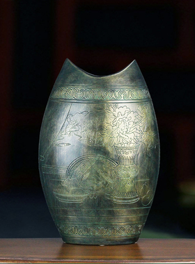 大井客厅陶瓷青铜古董