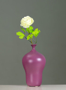 北欧轻奢莫兰迪创意插花器花瓶