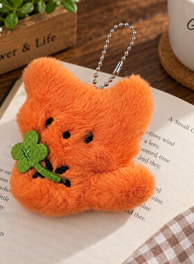 可爱小狐狸挂件白狐毛绒玩偶