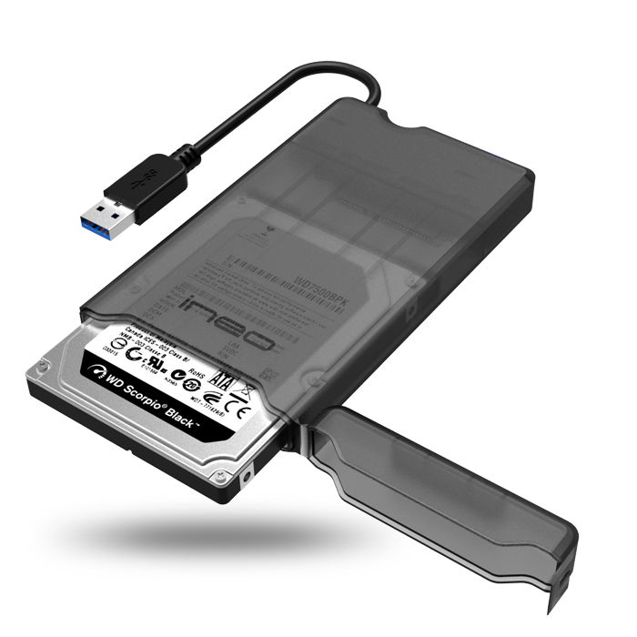 ineo移动硬盘外壳盒usb3.0外置2.5寸笔记本固态外接硬盘盒子3.1便 - 图3