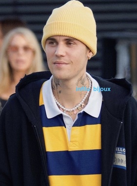 珍珠项链justinbieber彩虹糖果