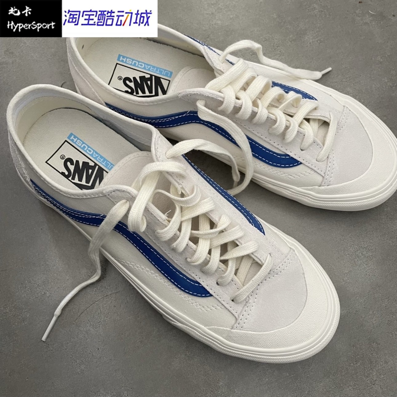 【断码清仓】Vans SK8 MID 拼接 中帮板鞋男女同款 黑VN0A3WM324R - 图1