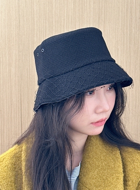 日本盆帽显脸小女士时髦百搭