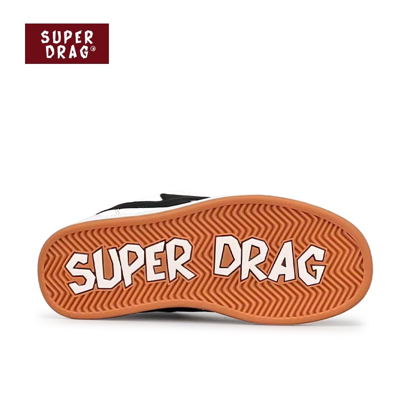 超拽SUPERDRAG 面包鞋原创小众闪电低帮板鞋男女复古休闲鞋子潮鞋 - 图2