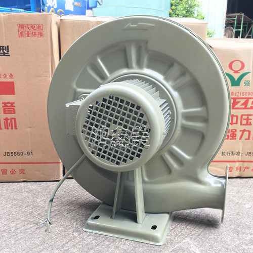 木工集尘工业小型鼓风机750W强力吸尘离心式中压风机激光雕刻抽气 - 图2