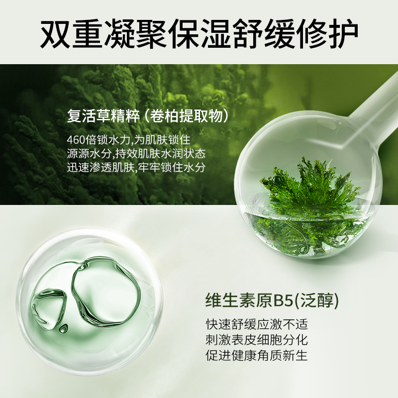 沙漠干皮面霜 复活草b5高保湿滋润面霜肌肤屏障受损修护面霜 - 图1