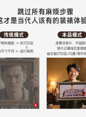 相框定制照片打印洗照片