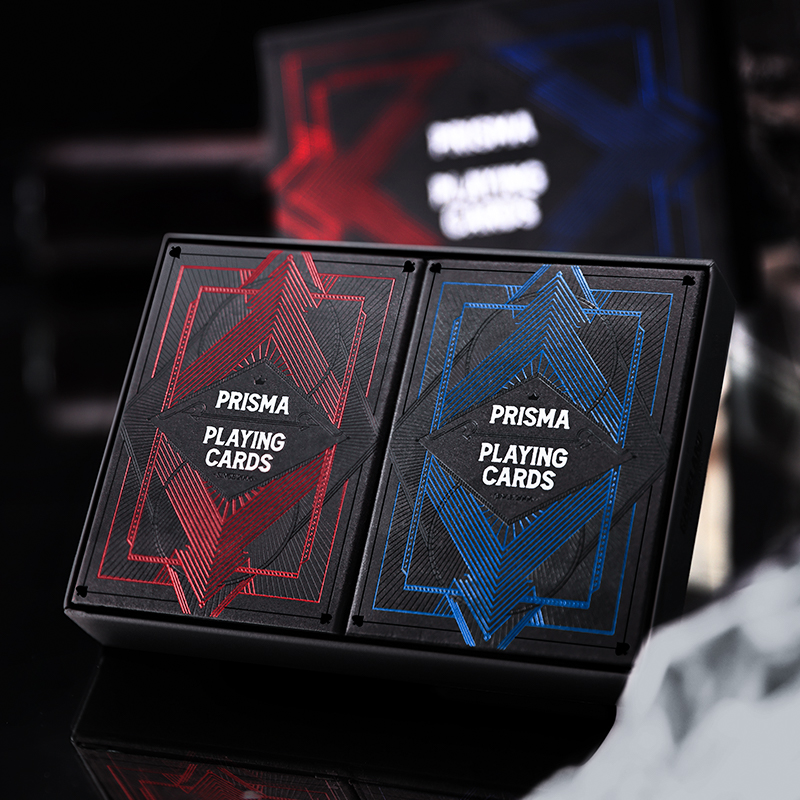 游戏大陆棱镜塑料磨砂大字德州扑克牌棋牌麻将德扑专用防水高端牌 - 图0