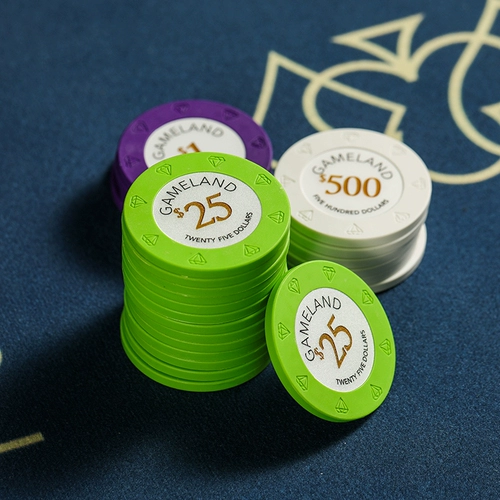 Game Mainland Texas Hold'em Sculpting Pattern 14 граммов глиняных цифровых шахматных шахмат и карт.