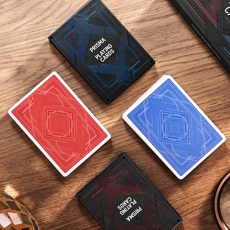 游戏大陆棱镜塑料磨砂大字德州扑克牌棋牌麻将德扑专用防水高端牌 - 图2