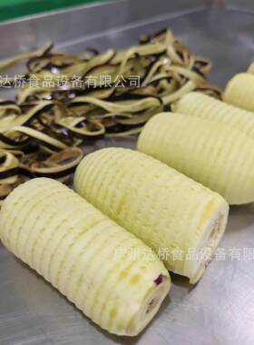 DQ达桥源头工厂工业型茄子智能自动削皮机商用净菜加工解决方案