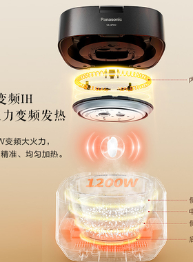 松下多功能饭之舞可变压力电饭锅