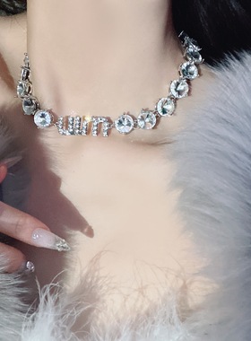 EXI恶习夸张锁骨链众项链