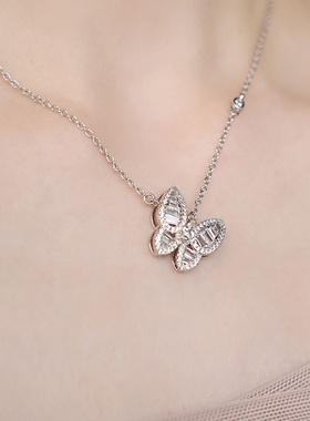 蝶梦之舞项链简约个性气质