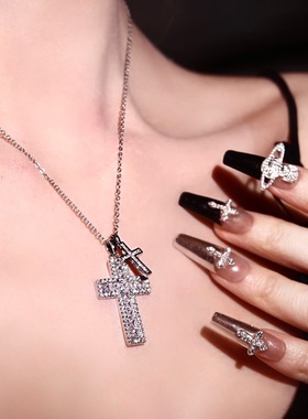 2023新款春夏十字架项链