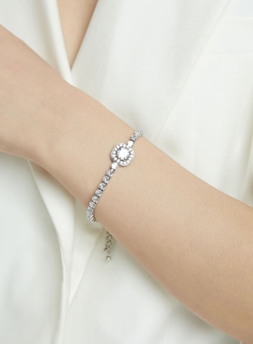 亦莫 水波王冠造型戒指/罗马手链