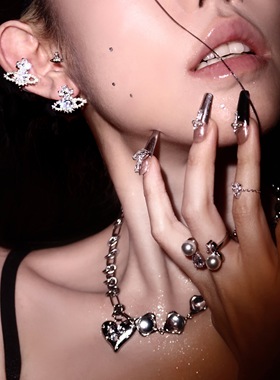 原创设计感小众潮流锁骨链