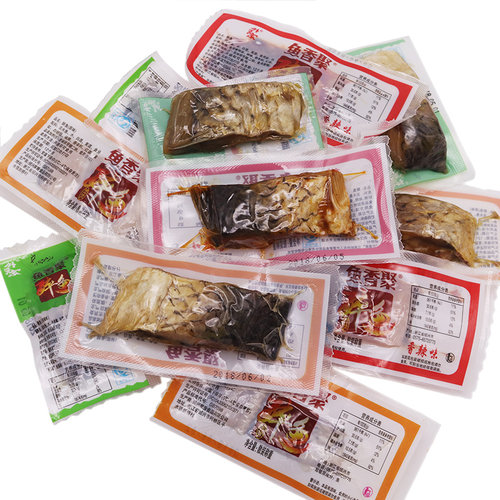 鱼香聚外婆家醉鱼干正品散装500g绍兴特产休闲海鲜零食即食鱼块干 - 图3