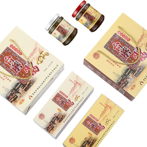 山西五台山特产灵境台蘑酱原味香辣香菇蘑菇台磨拌饭下面165g瓶装 - 图2
