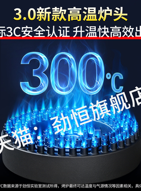 劲恒特厚烤鸭炉木炭燃气商用烤炉