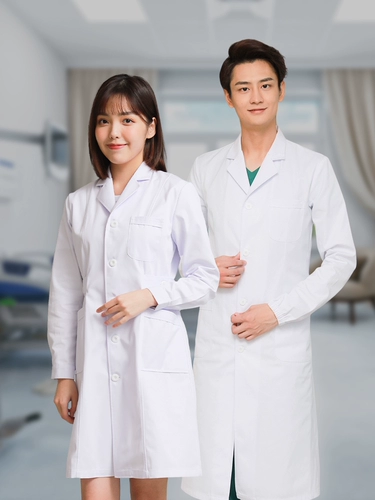 Униформа врача, химическая униформа медсестры для школьников для работы, подходит для студента, короткий рукав