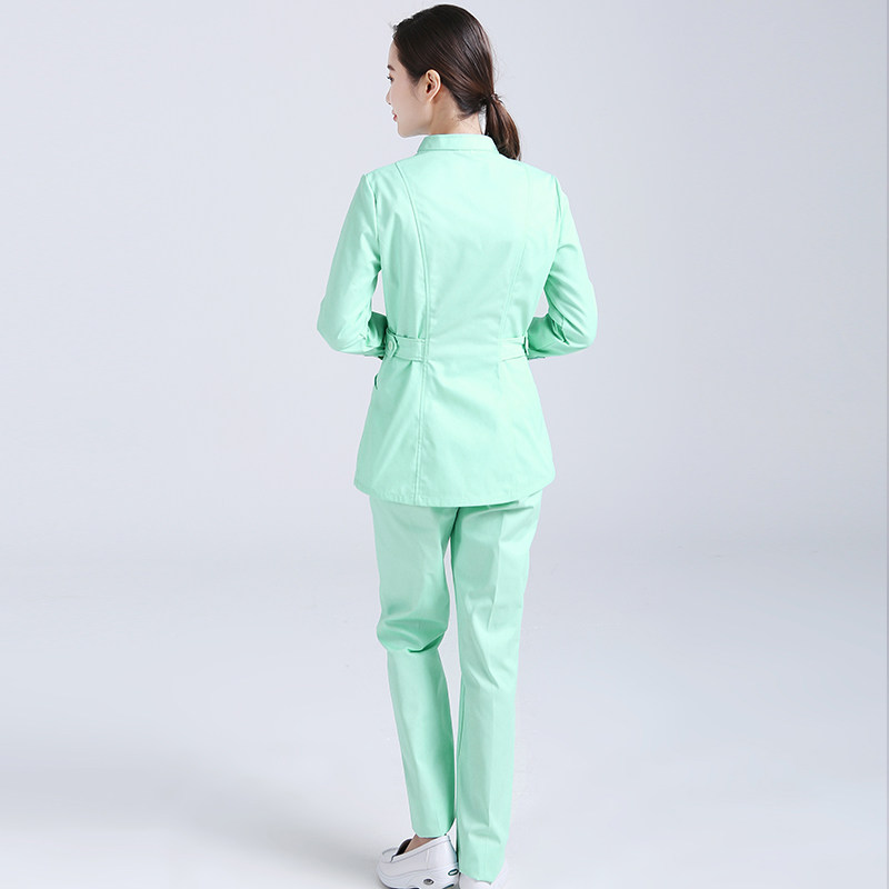 护士服长袖春装女立领分体美容服 护理部主任医护制服