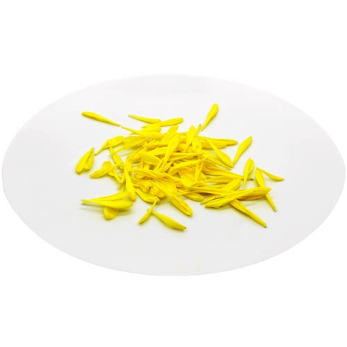 新鲜菊花花瓣 黄菊花一盒 西餐装饰摆盘 35g - 图3