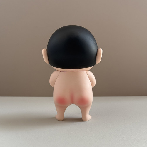 浴室蜡笔小新摆件桌面装饰洗澡光屁股淋浴搭子内裤小新可爱手办 - 图3